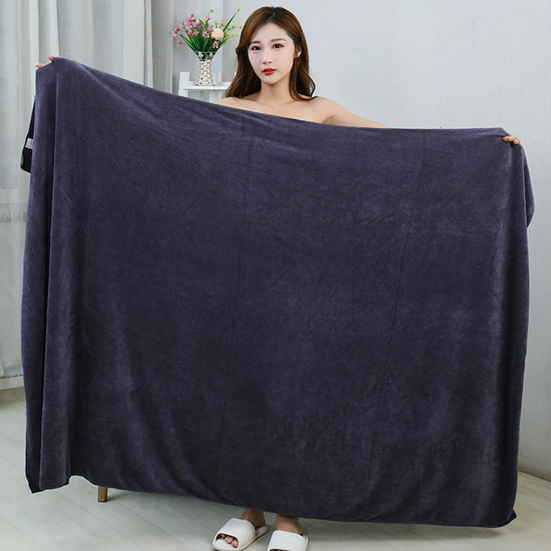 120X200Cmhigh Quality Thicken Microfiber Bath Towel,Soft High Absorption and Quick-Drying,Bath Towel Beach Towel.Bathroom Towel