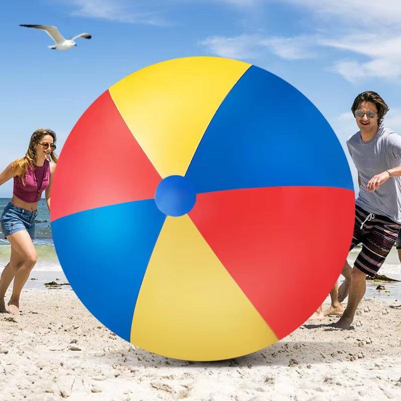Large Beach Balls PVC Inflatable Outdoor Game Props Water Tosses Lawn Toys School Party Balloons 70-200Cm