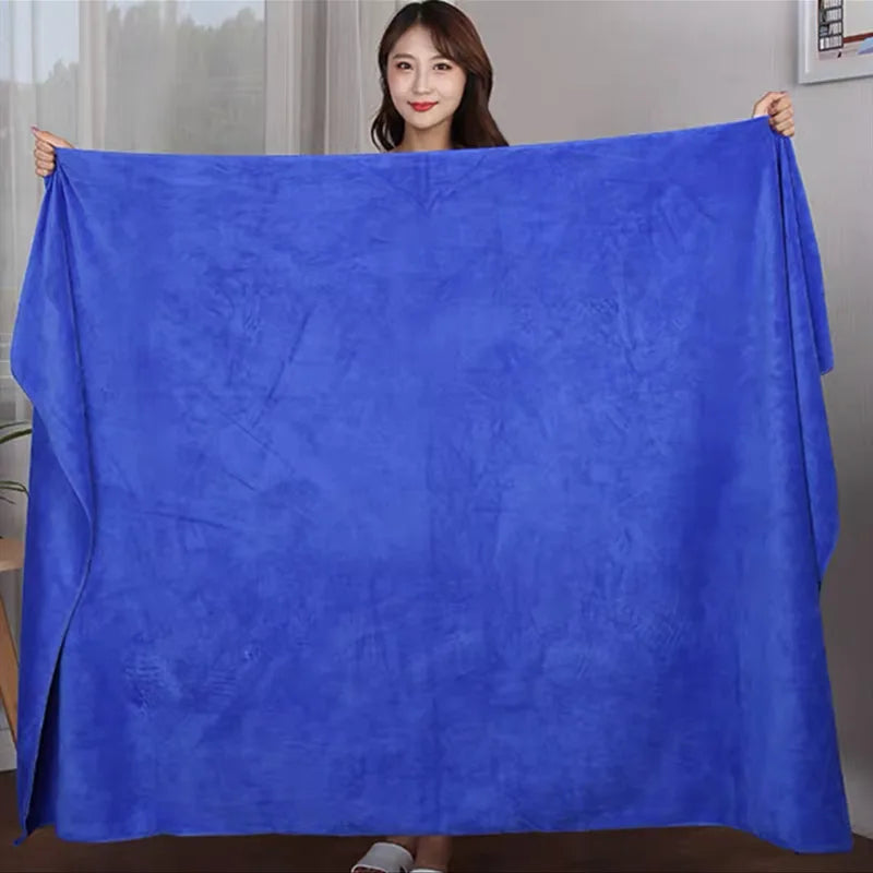 120X200Cmhigh Quality Thicken Microfiber Bath Towel,Soft High Absorption and Quick-Drying,Bath Towel Beach Towel.Bathroom Towel