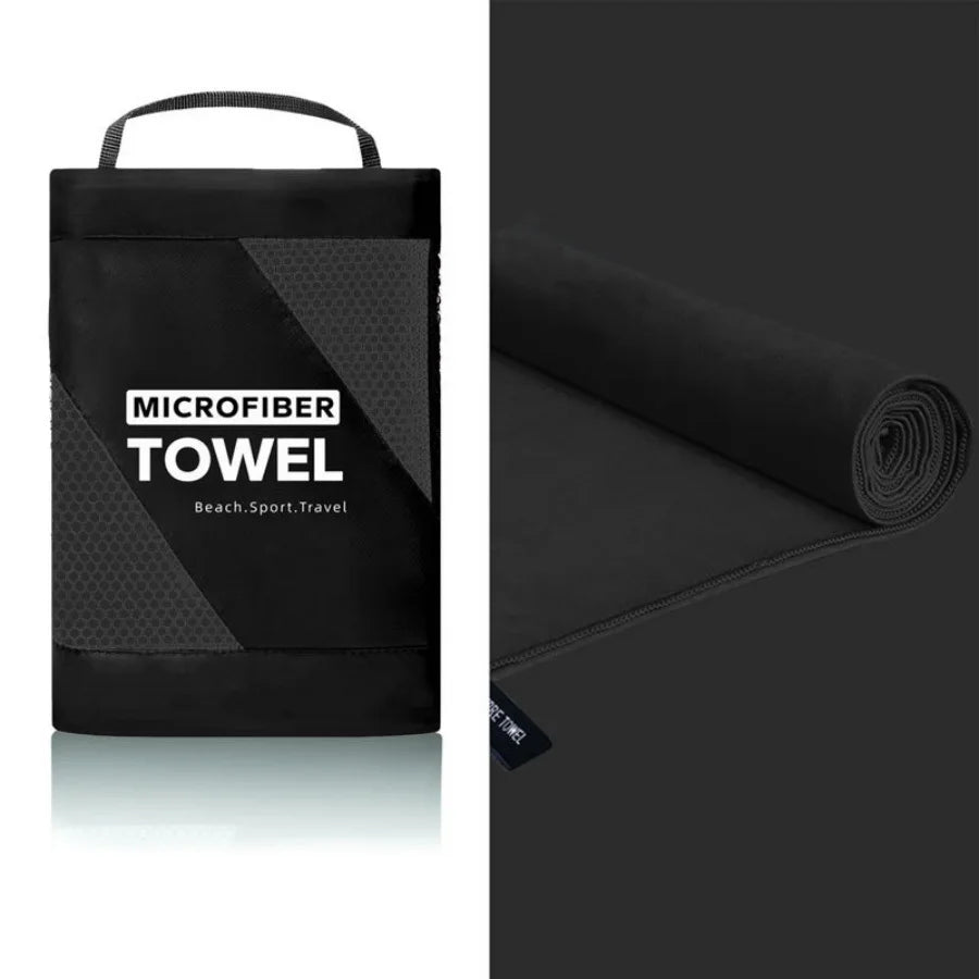 1Pc Outdoor Sports Quick Drying Towel, Microfiber Swimming Towel, Non-Sticky Sand Beach Towel，Suitable for Travel
