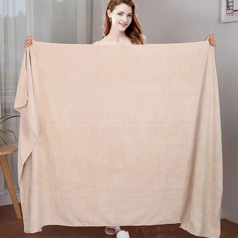 120X200Cmhigh Quality Thicken Microfiber Bath Towel,Soft High Absorption and Quick-Drying,Bath Towel Beach Towel.Bathroom Towel